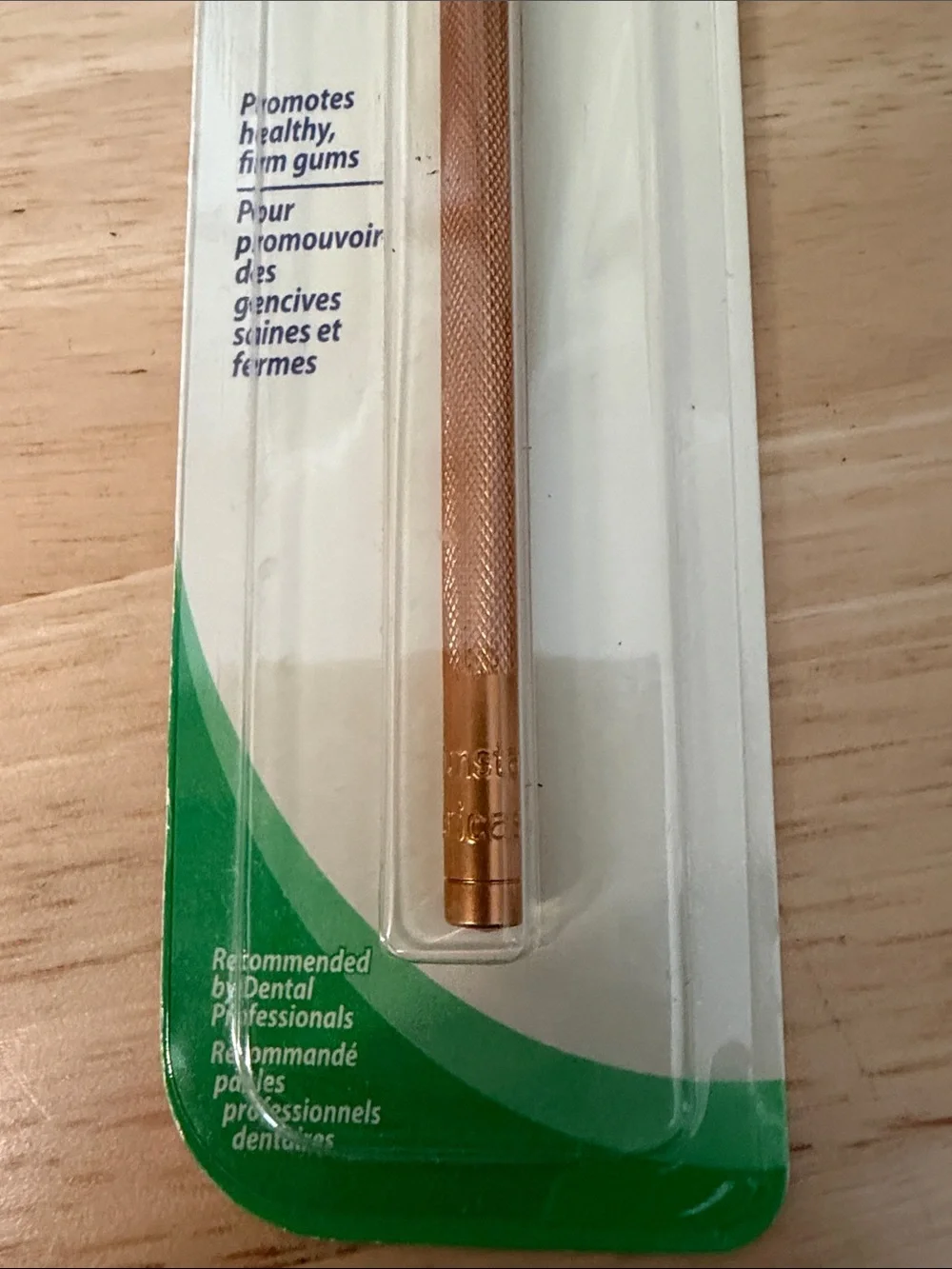 GUM Gold Gum Stimulator with Pink Tip — Oral Care Tool